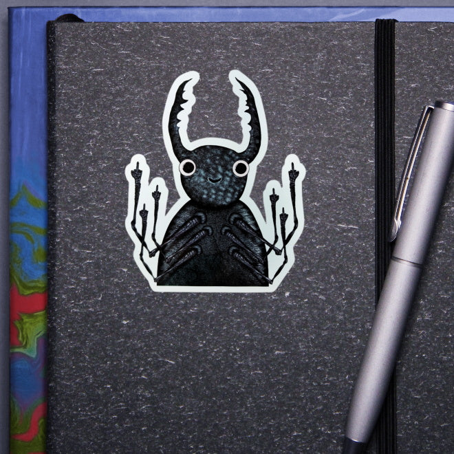 Bug the Misanthrope sticker