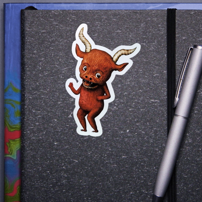 Dancing Devil sticker
