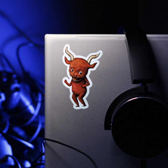 Dancing Devil sticker