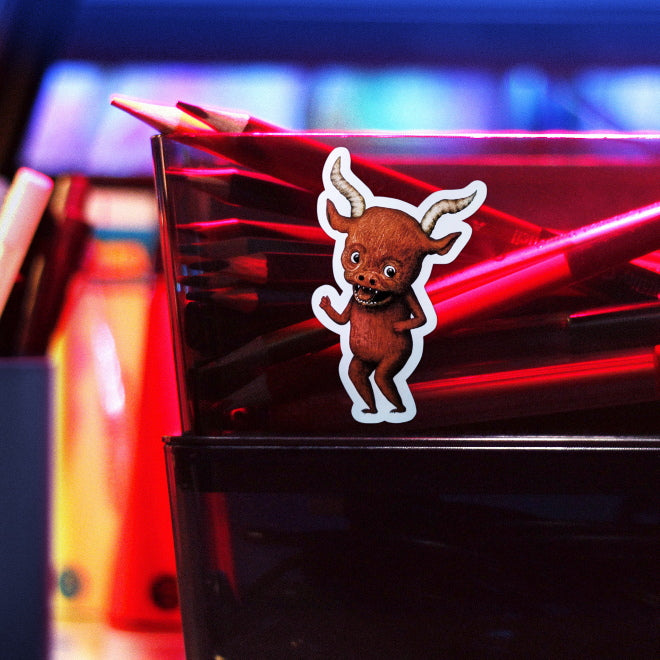 Dancing Devil sticker