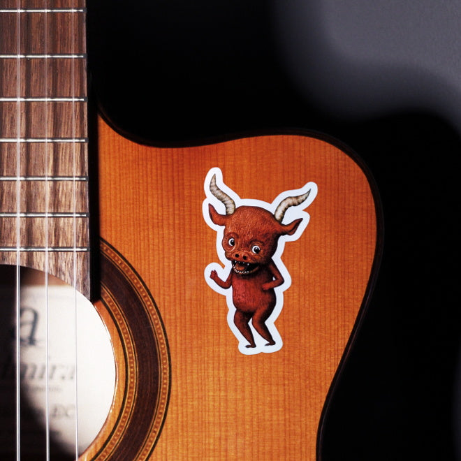 Dancing Devil sticker