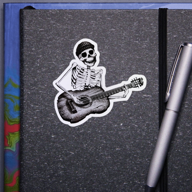 Dead Guitar Hero sticker