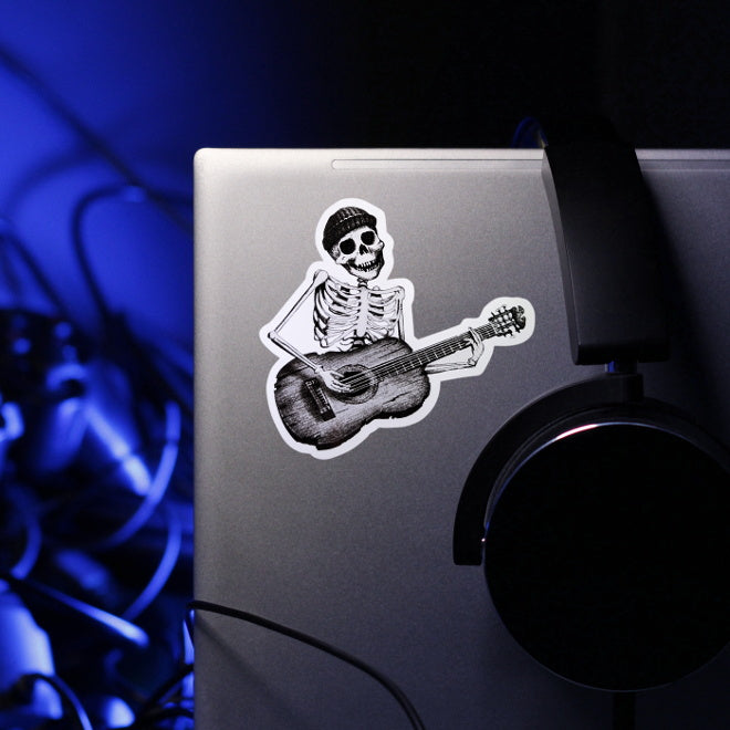 Dead Guitar Hero sticker