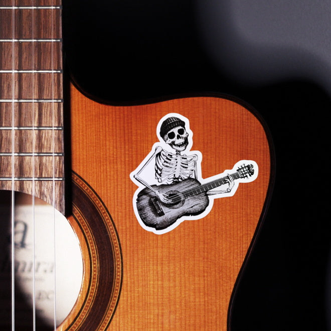 Dead Guitar Hero sticker