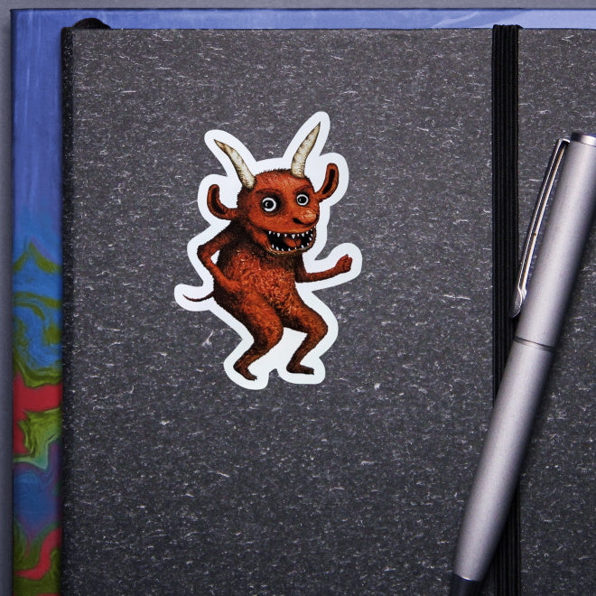 Red Demon sticker