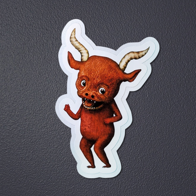 Dancing Devil sticker – Kiszkiloszki