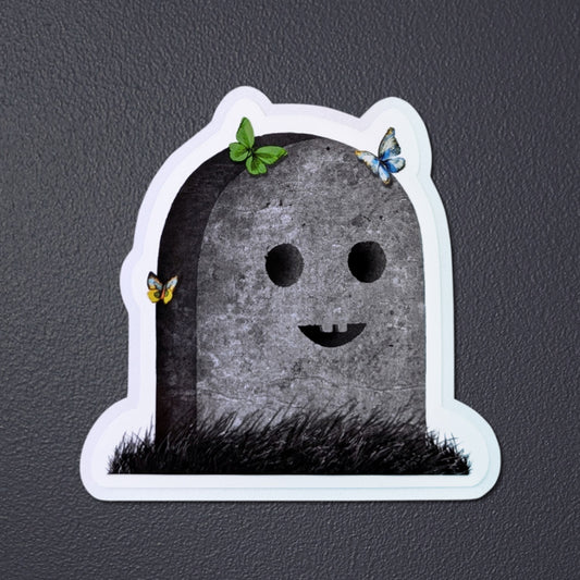 Jolly Tombstone sticker