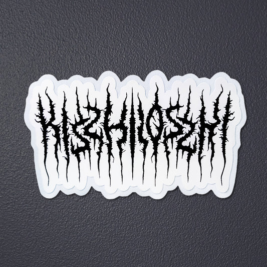 Kiszkiloszki Sign sticker